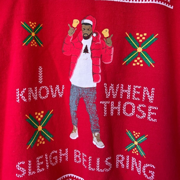 Hotline Bling Ugly Christmas Sweater - Picture 4 of 10